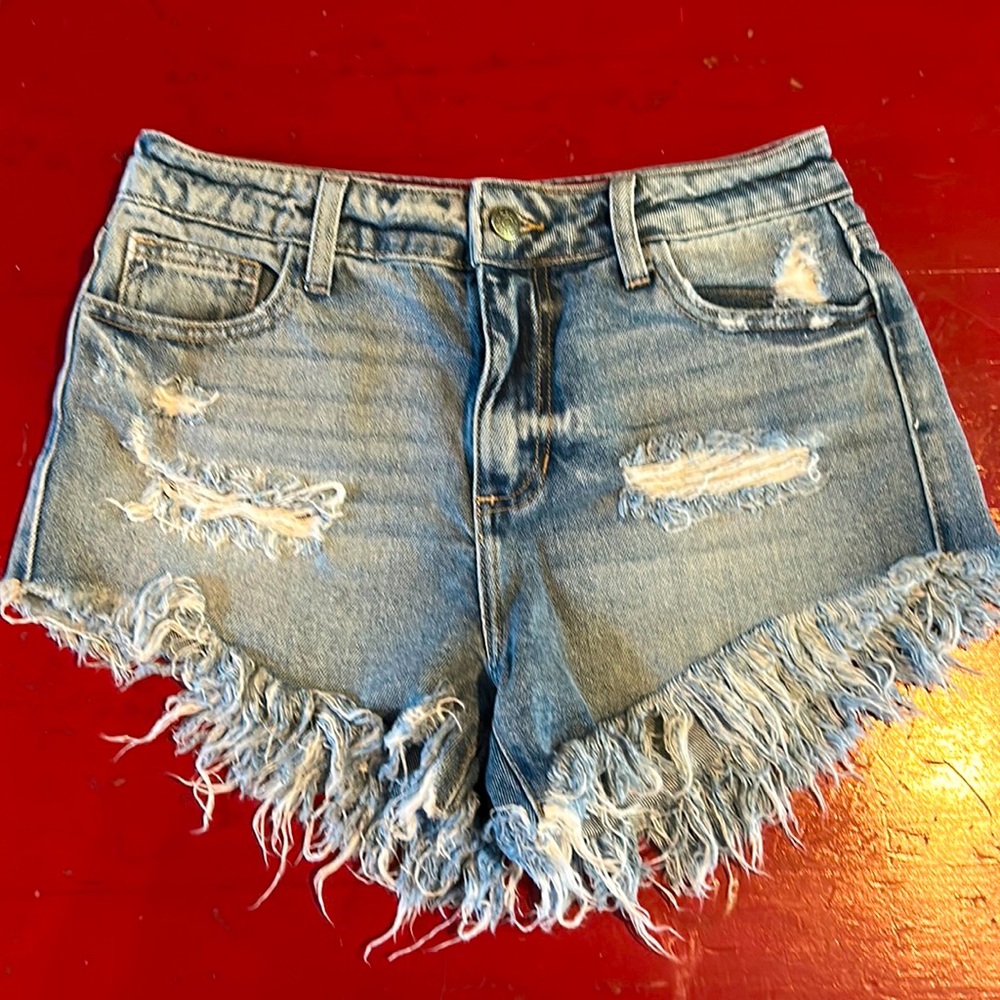 Cello frayed cutoffs
